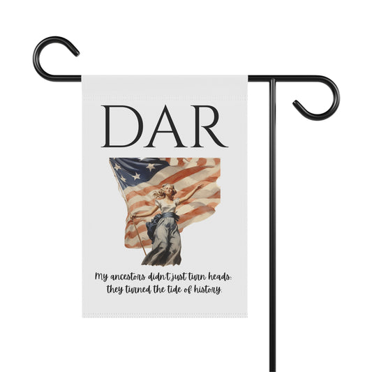 Genetic Genealogy - Garden & House Banner - DAR Daughters Of The American Revolution Turning Heads