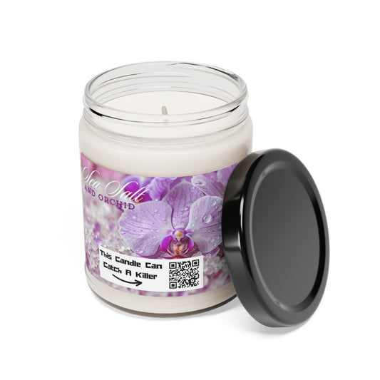 Catch A Killer - Scented Soy Candle, 9oz SEA SALT AND ORCHID