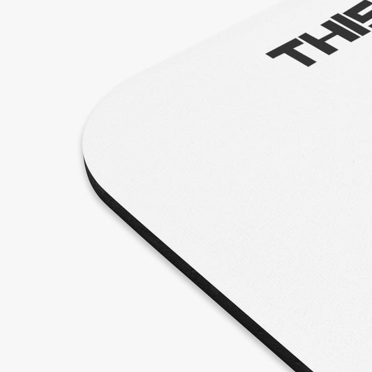 Catch A Killer (TM) - Mouse Pad (Rectangle) - This Mousepad Can Catch A Killer (TM) - Black and White