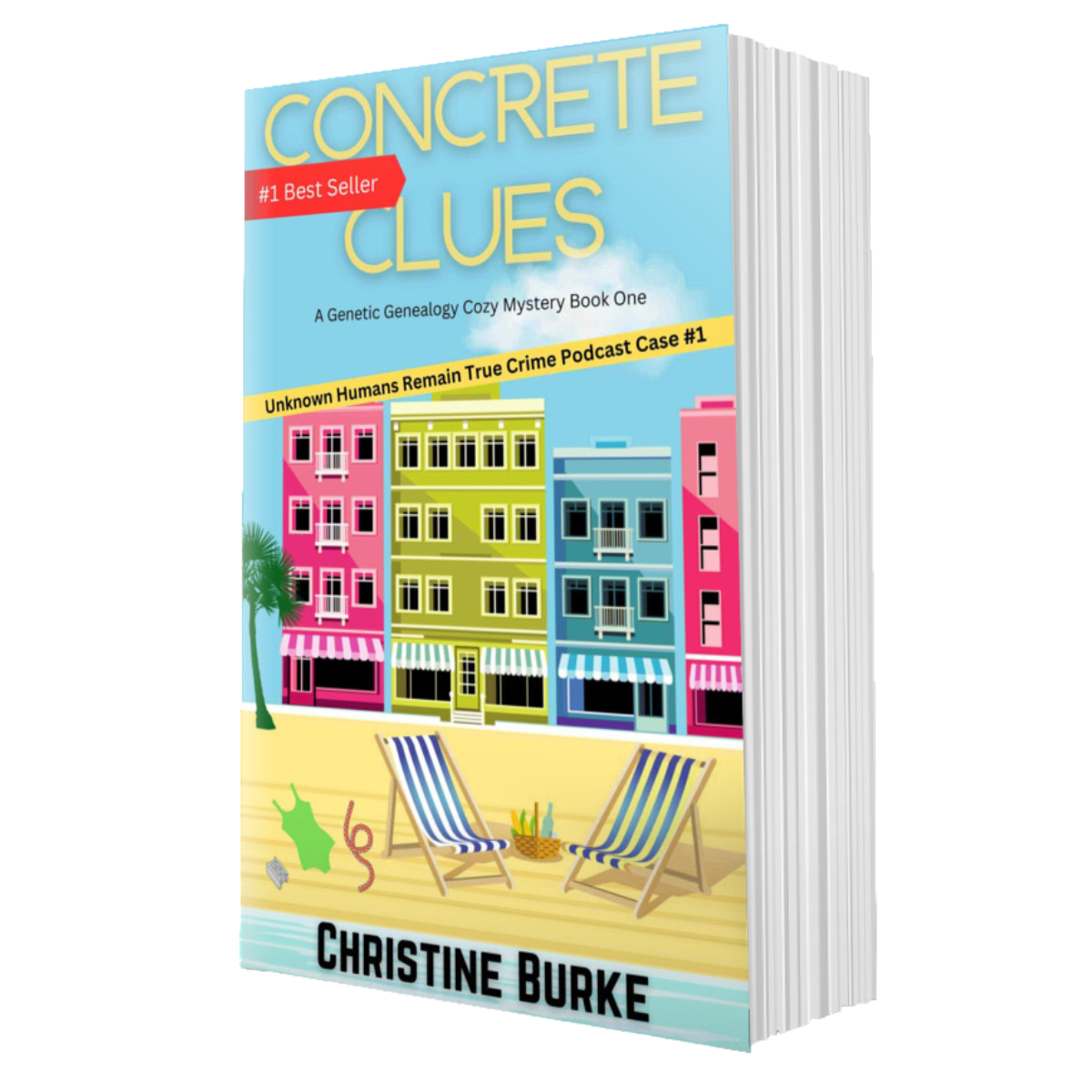 Concrete Clues: A Genetic Genealogy Cozy Mystery Book One (Paperback)