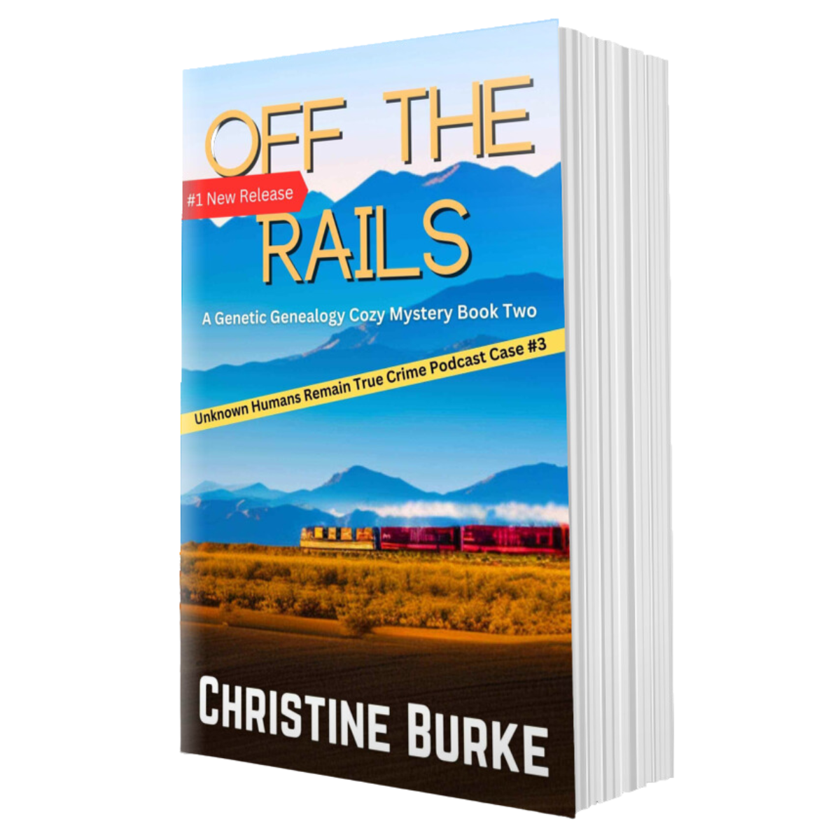 Off The Rails: A Genetic Genealogy Cozy Mystery Book Two (Paperback)