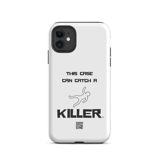Catch A Killer (TM) - Tough Case for iPhone® - This Case Can Catch A Killer (TM) BLACK