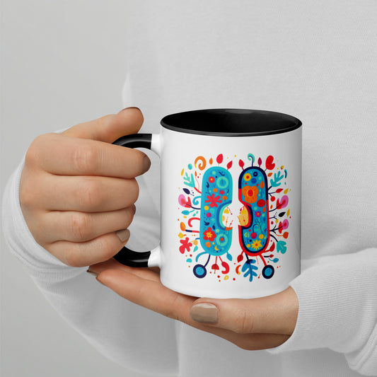 Personalized Mug with Color Inside - "Jackie's Coffee"