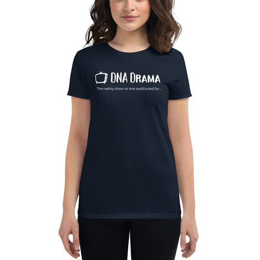 Genetic Genealogy: Women's short sleeve t-shirt - DNA Drama Audition